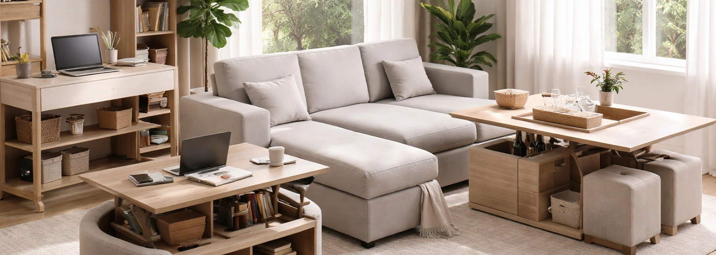 Choose Multi-Functional Furniture